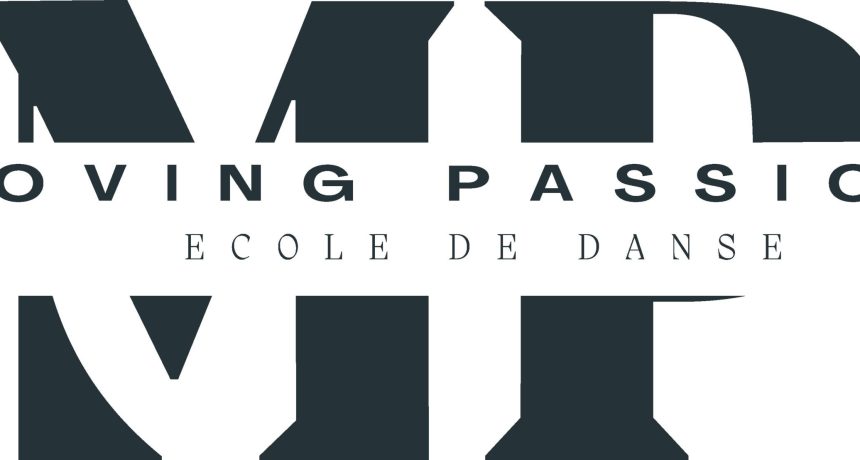 Logo de l'école de danse Moving Passion, passion pour la danse.